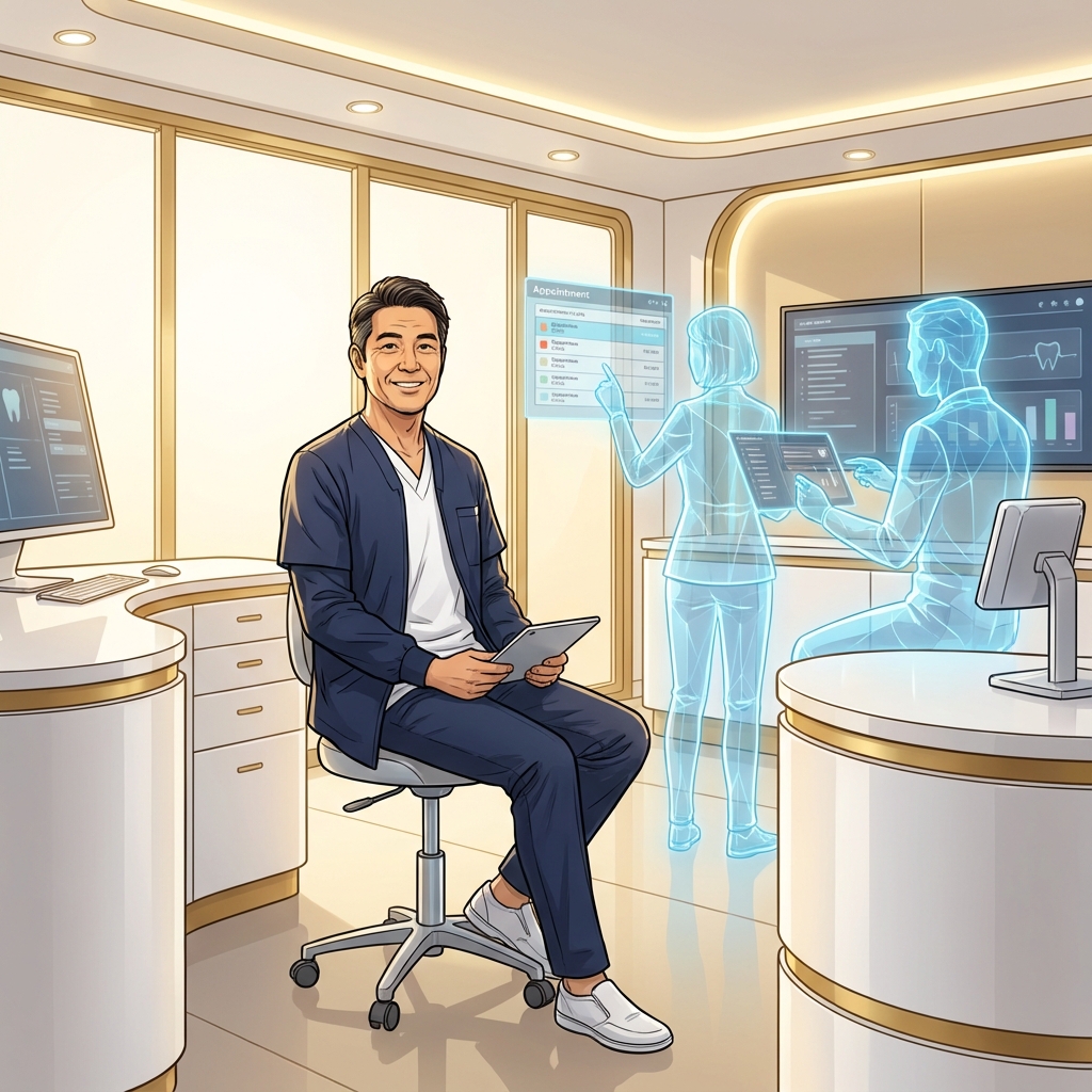 導入後: AIが自動化、診療に集中